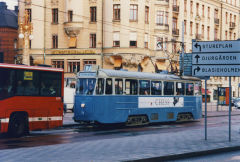 
Tram '71' at Stockholm, June 2003